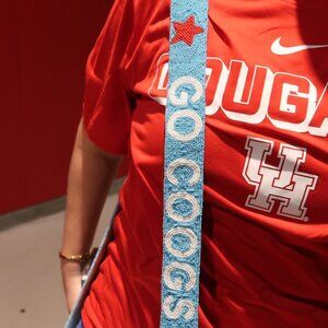 Go Coogs University of Houston Beaded Purse Strap | Houston Purse Strap